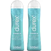Durex 2x Play Glijmiddel Tingle 100 ml