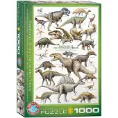 Eurographics puzzel Dinosaurs of the Cretaceous - 1000 stukjes