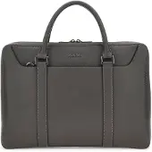 GUESS Business tas Parma Document Case Dark Grey Grijs