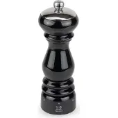 Peugeot Parijs zoutmolen - 18 cm, zwart gelakt hout