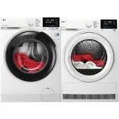 AEG Bundel - Wasmachine LR63R84VB ProSense + Droogkast TR786T32B