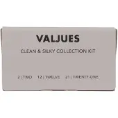 VALJUES Unisex-geuren Clean-SilkyCollectie Kit Eau de Parfum Spray 2 TWEE 2 ml + Eau de Parfum Spray 12 TWEE 2 ml + Eau de Parfum Spray 21 EENENTWINTIG 2 ml