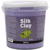 Silk Clay Paars – Zelfhardende Klei – Zachte Lichtgewicht Boetseerklei – 650 Gram