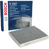 Bosch Interieurfilter R2357 Bosch voor o.a. AUDI, MERCEDES-BENZ, PUCH, SEAT, SKODA, VOLKSWAGEN