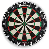 Harrows Pro Matchplay Ll Dartbord Zwart zwart Sisal Dartbord