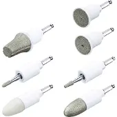 Beurer MP 41 Manicure- en pedicure opzetstukken - Set van 7 opzetstukken van saffier en vilt
