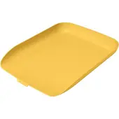 Leitz Cosy Brievenbak - Brievennbakjes Voor A4- En C4-Formaten - Ideaal voor Thuiskantoor/Thuiswerken - Warm Geel