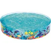 Bestway Zwembad Snapset 244x46cm Blauw blauw Kunststof Zwembaden