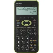 Sharp wetenschappelijke rekenmachine - ELW531XHGR - zwart/groen - 1x AAA batterij - SH-ELW531XHGR