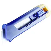 Irwin Tools IRWIN Pro 18 mm afbreekmes - Kunststof behuizing, zelfvergrendelende glijbaan en geïntegreerde mesbreker