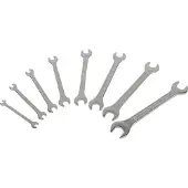 BRÜDER MANNESMANN Steeksleutelset 8 dlg DIN (Hobby) - 110-08 DIN