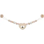 Goki Baby Kinderwagenspanner: HART L40cm, met clips, hout