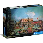 Clementoni - Museum Collectie Canaletto, Terugkeer van Bucentaur op Ascension Day-1000 Stukken-Puzzel