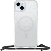 Otterbox React MagSafe iPhone 15 Plus Hoesje Met Draagkoord Glitter