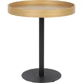 White Label Bijzettafel Yuri Oak - Maat S