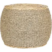 Beliani HAIPHONG - Poef-Beige-Zeewier