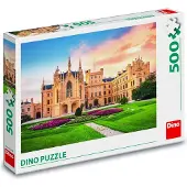 Dino Bikes Dino puzzel - kasteel letnice in tsjechië - 500 stukjes