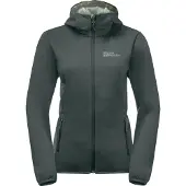 Jack Wolfskin Jas Women Windhain Hoody Slate Green-S