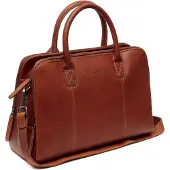 The Chesterfield Brand handtas schoudertas Layton Shoulderbag Cognac bruine