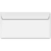 Clairalfa enveloppen DL 110x220 mm wit venster rechts 45x100 mm 250 stuks