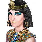 Maskworld Cleopatra Pruik - Kostuum pruik voor carnaval