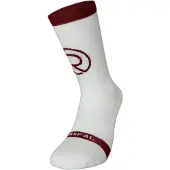 Rafal Ventoux Unisex Sokken Wit/Bordeaux || Maat: 39-42