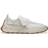 Clarks Craft Speed. Off White Lea Sneakers