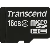 Transcend Standard microSDHC-kaart Industrial 16 GB Class 4