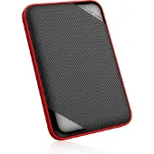 Silicon Power Pantser A62 (4 TB), Externe harde schijf, Rood, Zwart