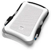 Silicon Power externe harde schijf, 2,5 inch, 1TB, USB 3.0, model A30, schokbestendig, wit, retailverpakking