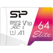 Silicon Power 64gb Microsdxc V10 Elite Met Sd Adapter