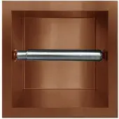 Guido Gusto Inbouw toiletrolhouder Copper zonder klep