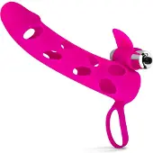 EasyToys Online Only Penis Sleeve Met Bullet Vibrator - Roze