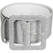 Boland riem zilver 120 x 5,5 cm