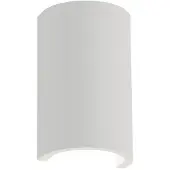 Artdelight Unieke wandlamp Nantes wit met ribbels