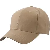 Myrtle beach Volwassenen Unisex Geborsteld 6 Paneelkapje (Beige)