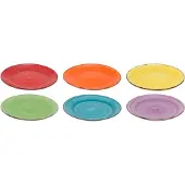 Studio Tavola Ontbijtborden / Dessertborden Sunny Summer ø 19 cm - 6 stuks