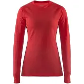 Craft Skipully Women Nordic Wool Crew Neck Pink-XS