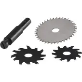 Wolfcraft Univ.-freesset | Met schacht | Ø8mm | 1 set - 3253000