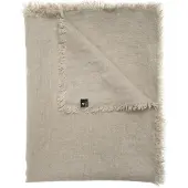 Himla Merlin plaid van linnen 130x170 cm Natural (beige)