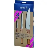 Opinel Trio Parrallèle OP001838, 3-delige messenset