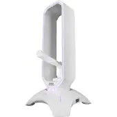 Mars Gaming Halter voor gaming-hoofdtelefoon MHHPROW RGB, USB 3.0, wit