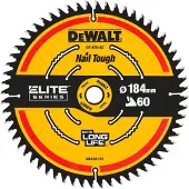 DeWalt DT1670-QZ ELITE CSB cirkelzaagblad Hout Ø 184mm 60T