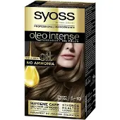 Syoss Verf - - Intensieve Olie - 5.10 Lichtkastanje - Zonder Ammoniak - Crème