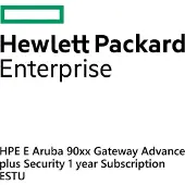 HP Aruba Networking 90xx SD-Branch Gateway Advanced Plus Security 1-year Subscription E-STU gateway/controller