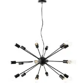Brilliant 18-lichts hanglamp Dree zwart