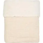 Koeka Deken Babybedje Teddy Rivoli Warm White