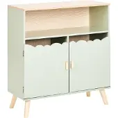 Beliani LACKEY - Dressoir 2 deuren - Lichtgroen - MDF
