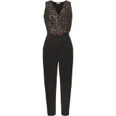 LASCANA Jumpsuit goud / zwart
