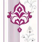 Rasch Barok rose wit behang Brooklyn 773583